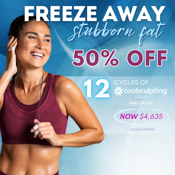CoolSculpting Special - 50% Off 12 Cycles